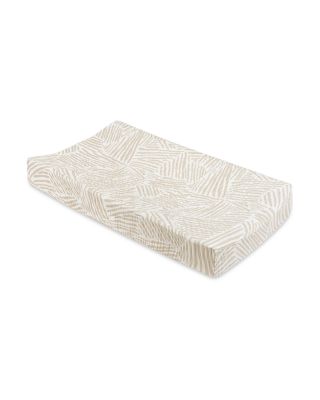 Quilted Changing Pad Cover in GOTS Certified Organic Muslin Cotton