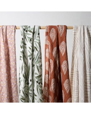 Swaddle in GOTS Certified Organic Muslin Cotton