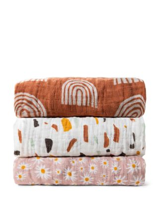 All Stages Midi Crib Sheet in GOTS Certified Organic Muslin Cotton