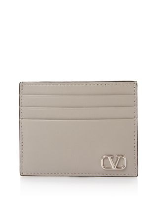 Valentino Garavani Leather Card Holder
