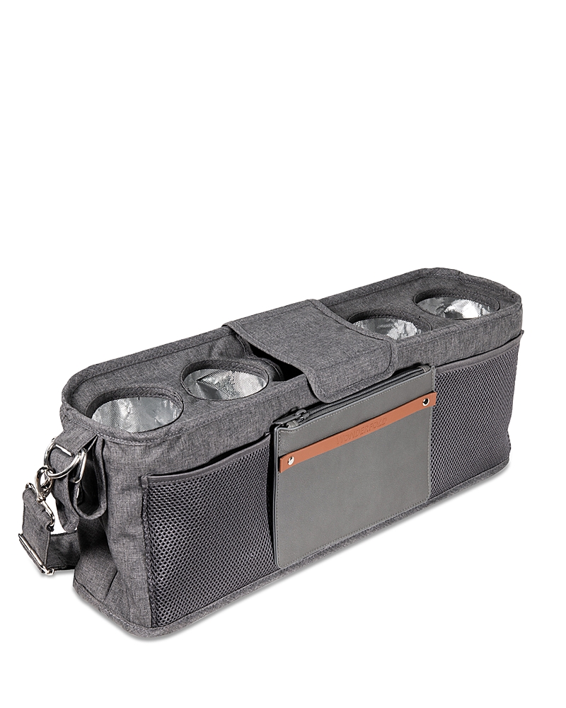 Wonderfold Parent Console 4 Cup In Gray