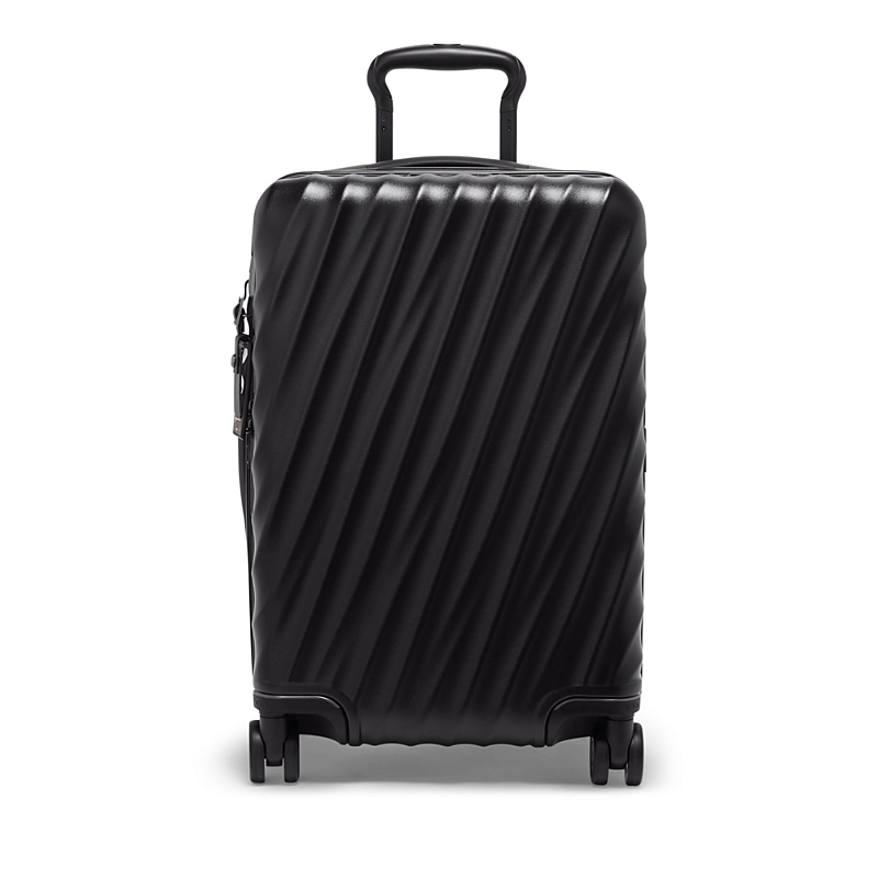 Tumi 19 Degree International Expandable 4 Wheel Carry On In Matte Black