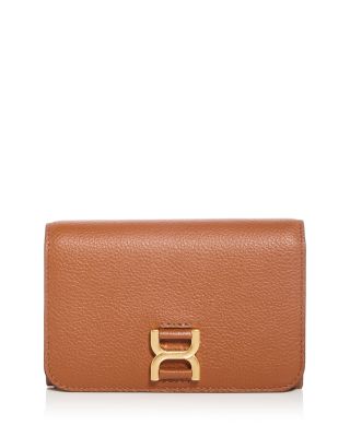 Chloe Marcie Medium Compact Leather Wallet