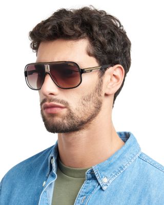 Rectangle Sunglasses, 63 mm