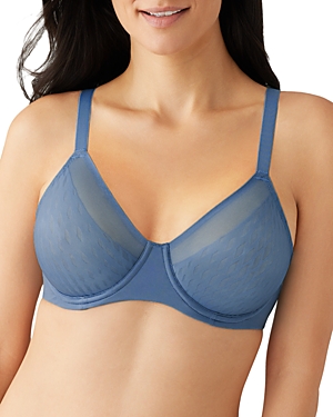 Wacoal Elevated Allure Underwire Bra In Provinical Blue