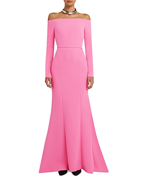 SAFIYAA RORY OFF-THE-SHOULDER GOWN