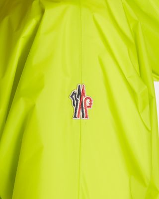 Color Blocked Hooded Zip Jacket