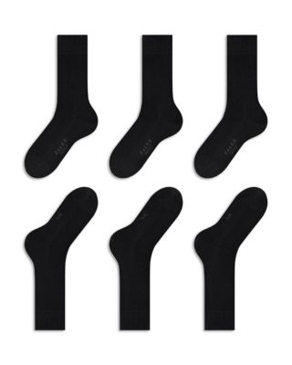 Family Cotton Blend Socks, Pack of 3