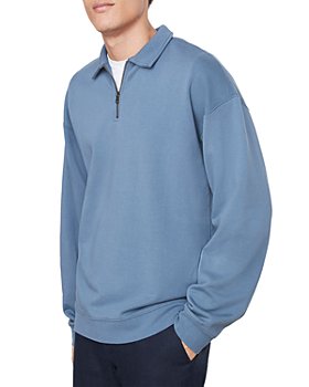 Vince - French Terry Quarter Zip Sweatshirt