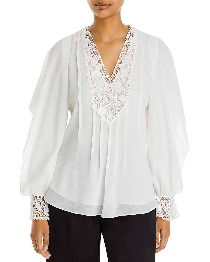 Ada Lace Trim Top