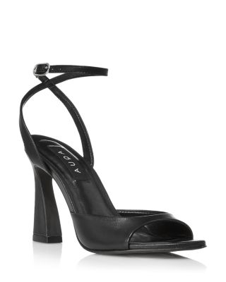 Aqua Women's Jett Ankle Strap High Heel Sandals - 100% Exclusive In Black |  ModeSens