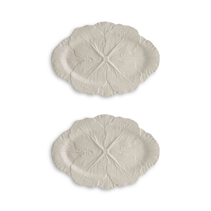 Bordallo Pinheiro Cabbage Oval Platter | White |, Set of 2 Back to results - Bloomingdale's