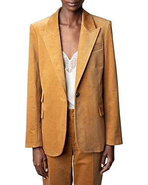 ZADIG & VOLTAIRE VENUS VELVET BLAZER