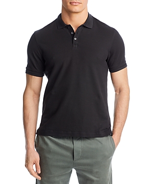 Atm Anthony Thomas Melillo Atm Anthony Thomas Melilo Classic Fit Polo Shirt In Smoke Black