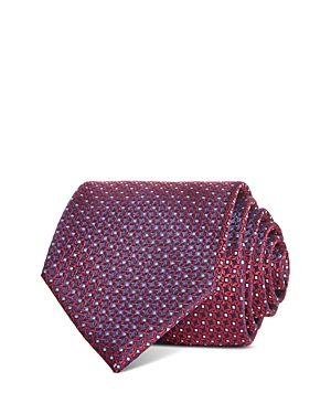 The Men's Store at Bloomingdale's Geometric Floral Silk Classic Tie - 100% Exclusive