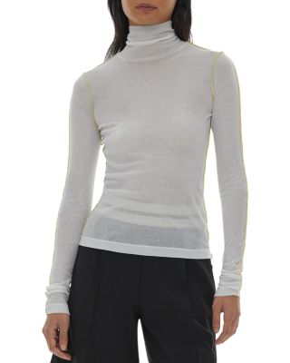 Helmut Lang Sheer Turtleneck Bloomingdale s