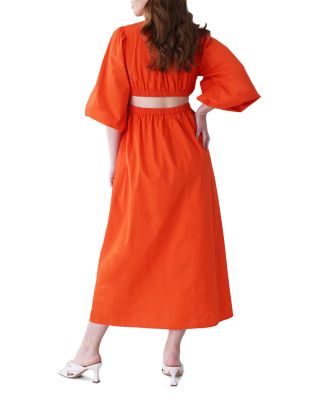 chinese dress ladies Summer Maternity Clothes Maternity Maxi Dress for Photoshoot Baby Shower  Dress (Orange with Dot S) at Amazon Women's Clothing store