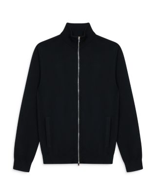 Hampshire Long Sleeve Merino Full Zip Sweater