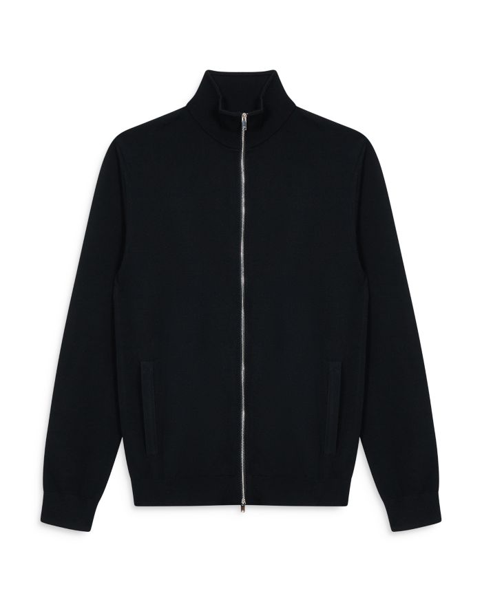 Hampshire Long Sleeve Merino Full Zip Sweater