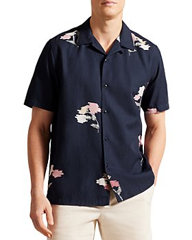 Ted Baker - Neele Short Sleeve Abstract Floral Shirt