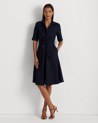 Ralph Lauren Linen Shirtdress | Bloomingdale's