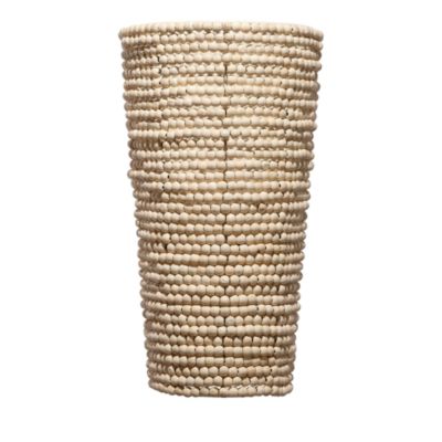 Seawall Beaded Cone Sconce