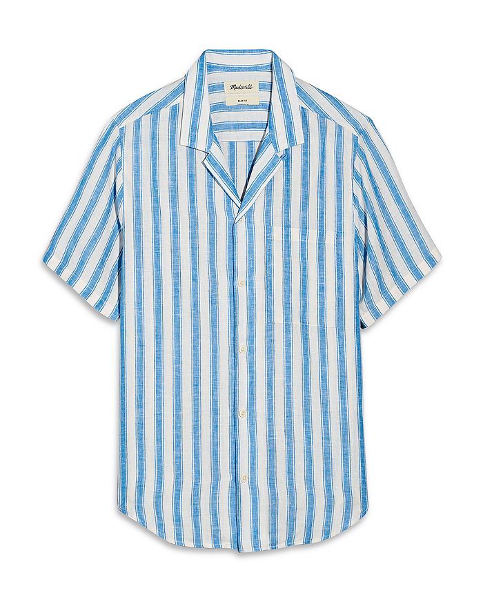 Madewell Linen Striped Shirt | Bloomingdale's