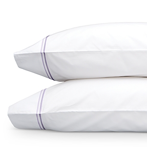 Matouk Essex Sheets & Pillowcase Set Collection In Lilac