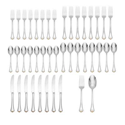 Laurel 42-Piece Flatware Set - Exclusive