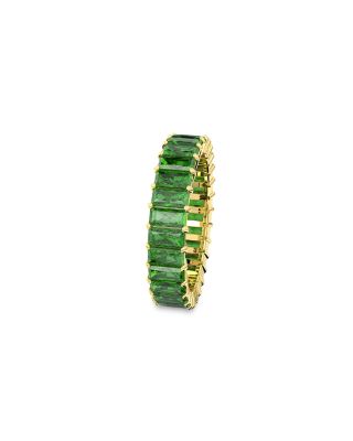 Matrix Baguette Color Crystal Band Ring