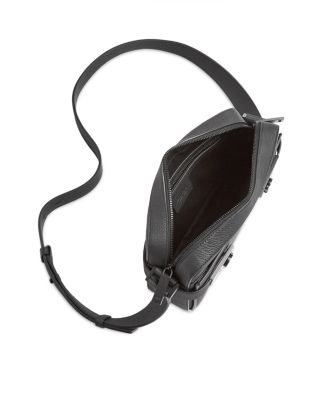 Men's Gancini Leather Crossbody