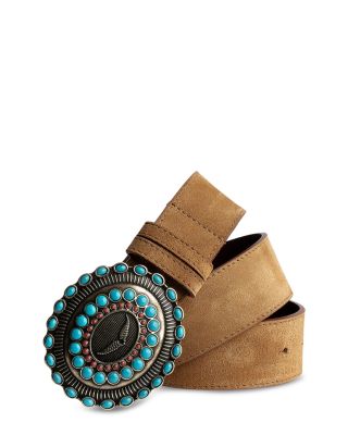 Zadig&Voltaire Circle Belt Santa Fe Black Patent Leather Belt | Zadig&Voltaire  main image 4