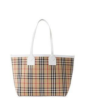 Burberry - London Large Canvas Tote Bag