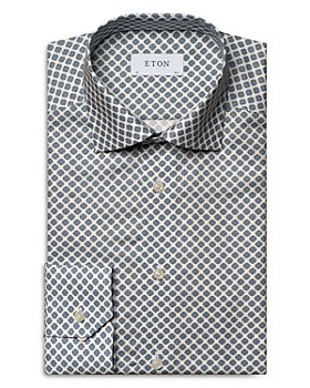 Eton - Slim Fit Medallion Cotton-Tencel™ Shirt