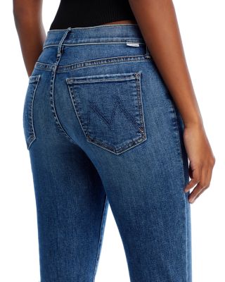 The Outside Mid Rise Bootcut Jeans in Dark And Stormy Night