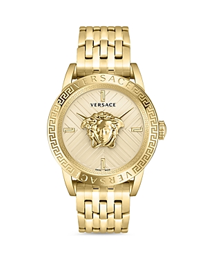 VERSACE V-CODE WATCH, 43MM