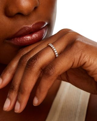 Round Cut Certified Diamond Band in 14K Yellow Gold, 0.50 tcw 