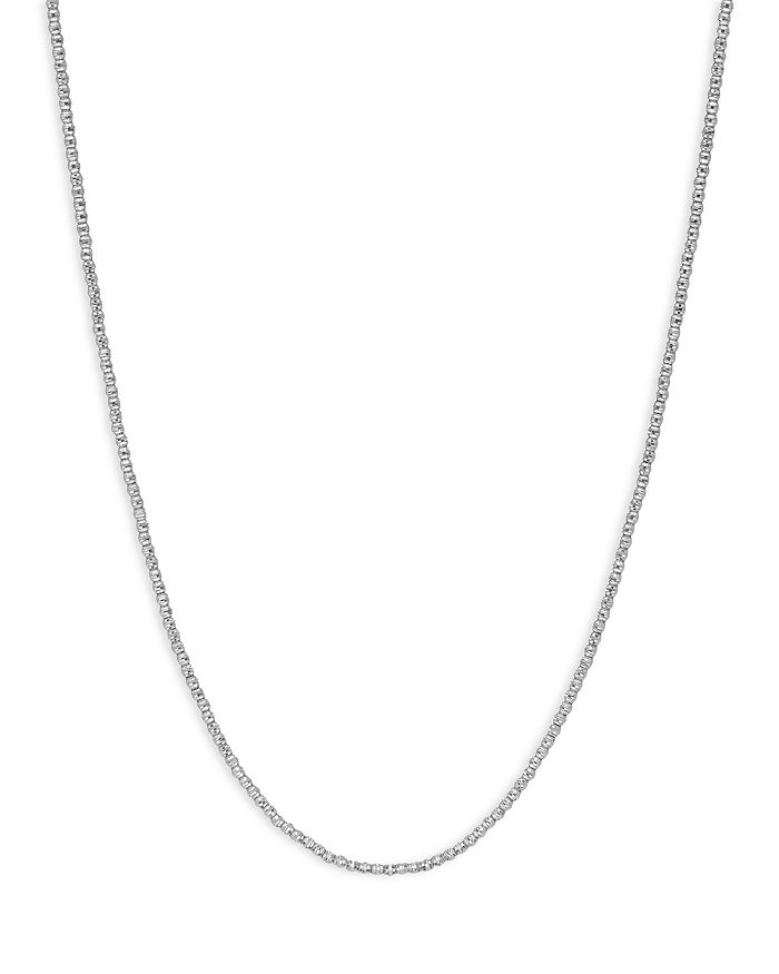 Sterling Silver Beaded Necklace-NYShowplace