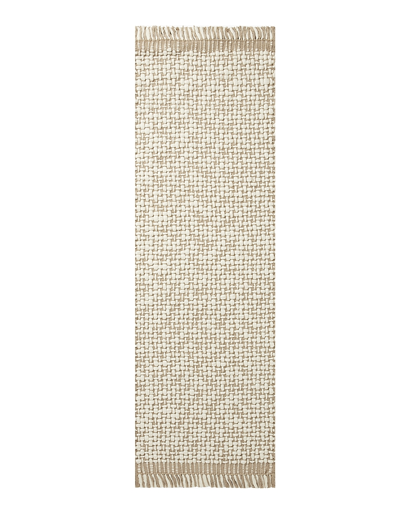 Amber Lewis Yellowstone Yel-01 Runner Area Rug, 2'6 X 9'9 In Natural/ivory