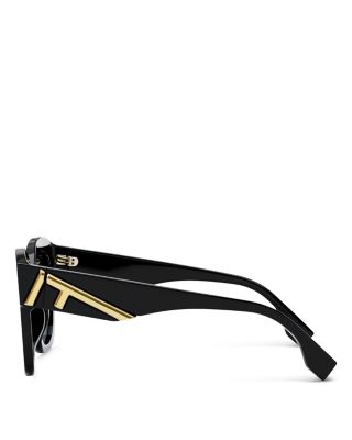 Fendi First Square Sunglasses, 63mm