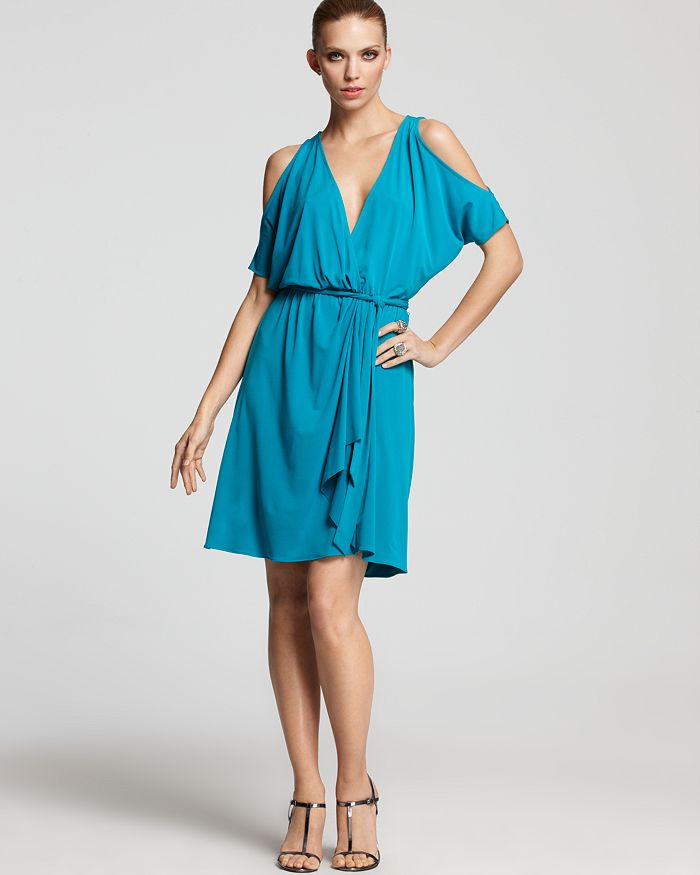 Max Cleo Dress Kelly Cutout Shoulder Bloomingdale s