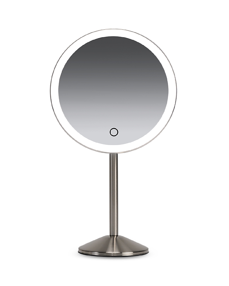 Ilios Lighting Round Rechargeable Makeup Mirror 5x Magnification