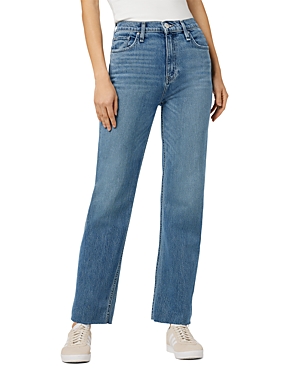Remi High Rise Straight Jeans in Canal