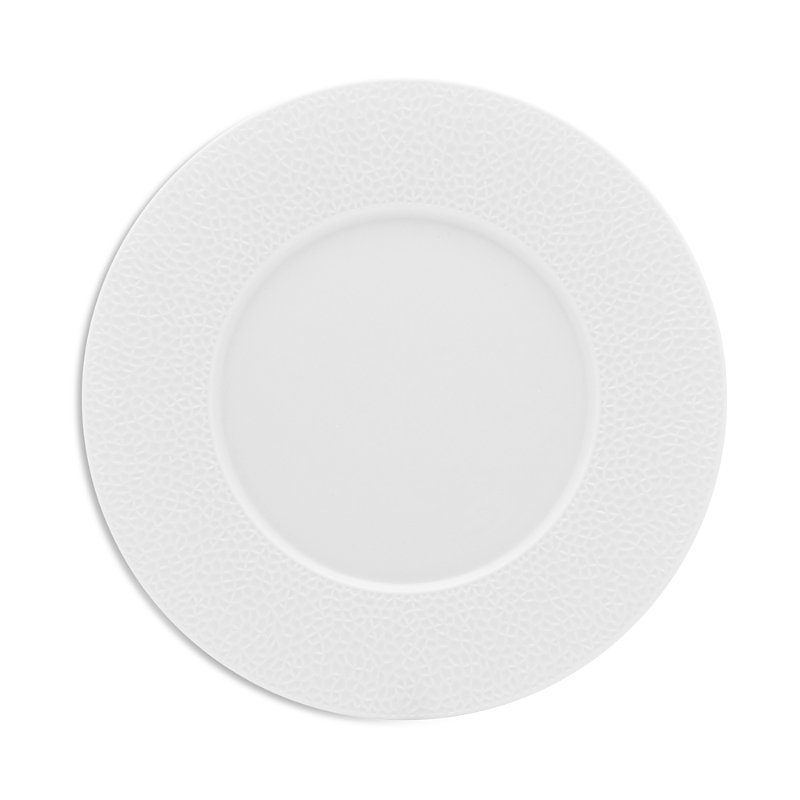 Degrenne Paris L Fragment 4-piece Dessert Plates Set In White