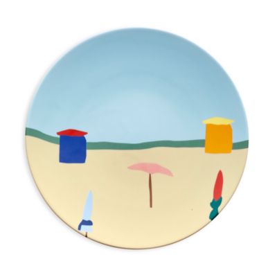 Destination Mer Round Plates, Set of 6