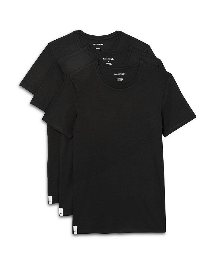 Lacoste Cotton Crewneck Tees, Pack of 3 | Bloomingdale's