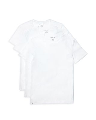 Lacoste Cotton Crewneck Tees, Pack of 3
