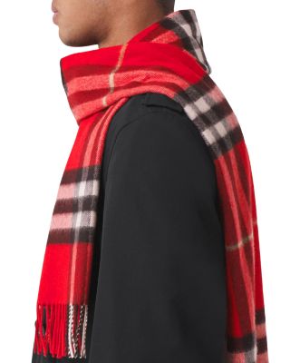 Classic Check Cashmere Scarf