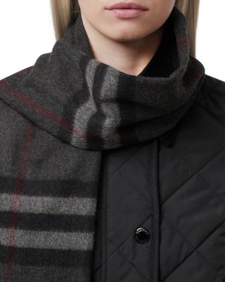 Classic Check Cashmere Scarf