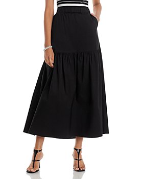 Misook - Pull On Woven Skirt 